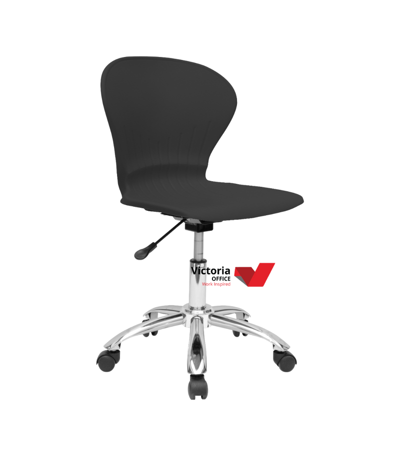 PLASTIC CHAIR SWIVEL	MODEL:5D001B3 - Black image