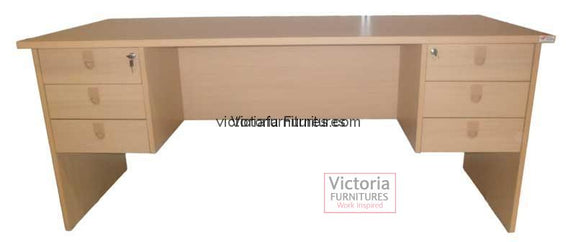 DOUBLE PEDESTAL DESK image 0