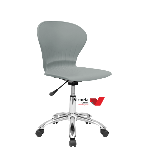 PLASTIC CHAIR SWIVEL	MODEL:5D001B3 - Grey image