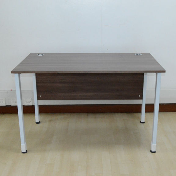 TT1260 I Straight Desk I Mahogany image 0