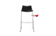 LEAF - BAR STOOL - Black image
