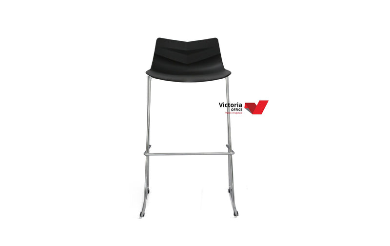 LEAF - BAR STOOL - Black image